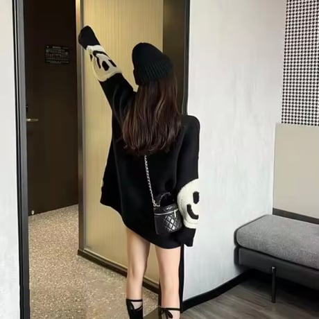 スマイリーニット 3色展開