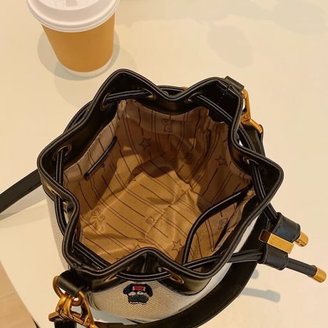 ベアーステッチ キャンバスバッグ 2色展開