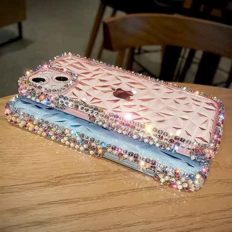 クリスタルストーン  iPhoneケース 3色展開