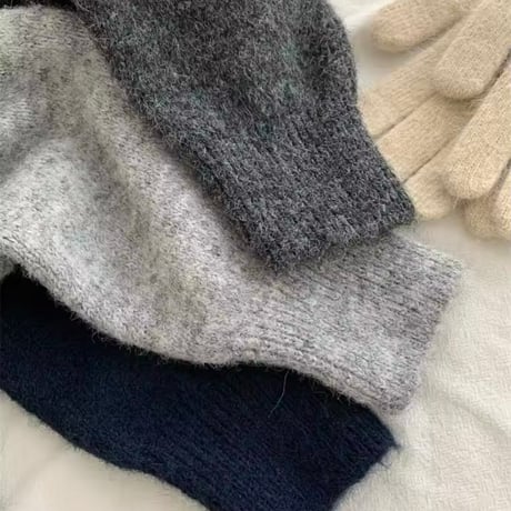 ハートボタンカーディガン 3色展開