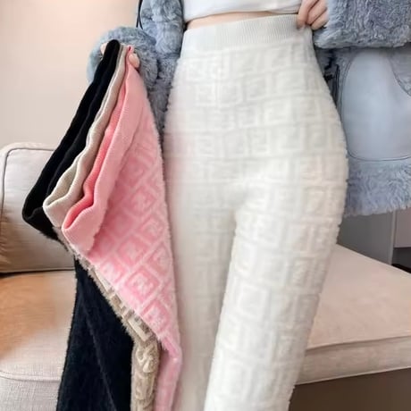 ハイデザインニットレギンス 3色展開
