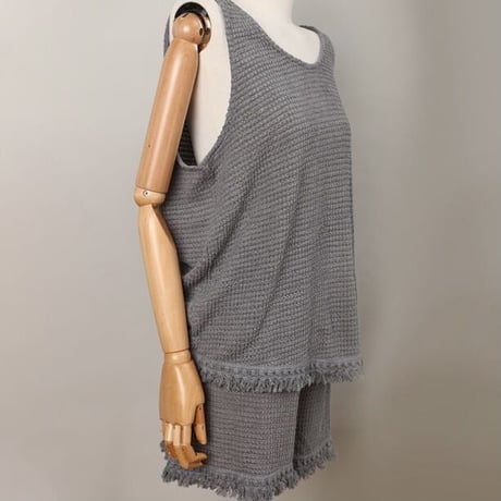 フリンジクロップトップ セットアップ 8色展開