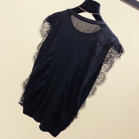 フェアリーレースノースリーブ 2色展開