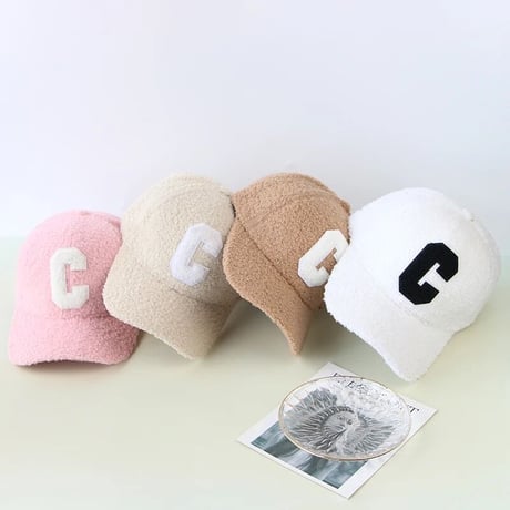 Cワッペン ベアーキャップ 7色展開