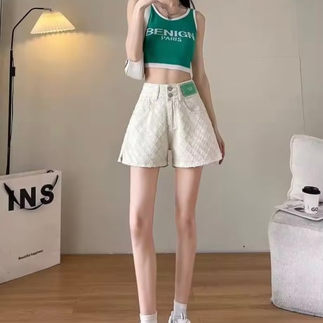 グリーンタグショートパンツ