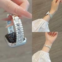 Applewatch ジルコニアストーンベルト 4色展開