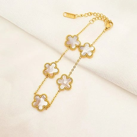 フラワー ゴールドアラウンドアクセサリーセット 4色展開