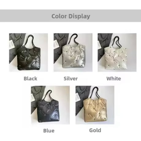 スターステッチダウンバッグ 5色展開