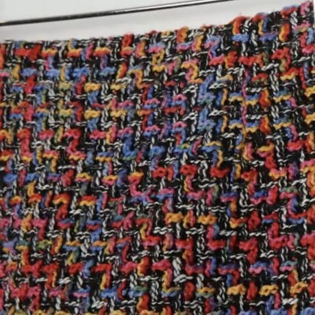 ツイードニット ペンシルスカート 2色展開