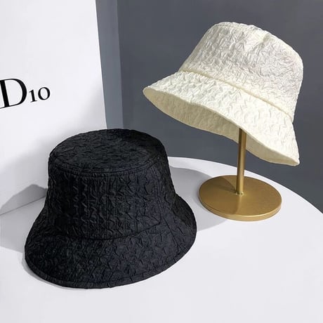 シルクシフォン バケットハット 4色展開