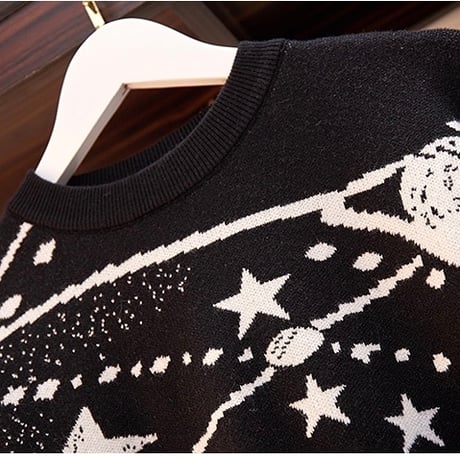スペースニット メッシュスタースカートセット