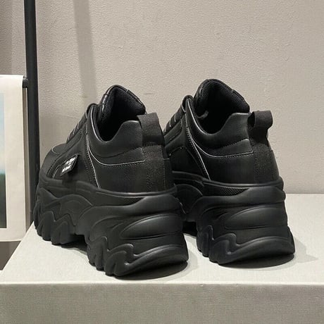 プラットフォーム ハイソールスニーカー 2色展開