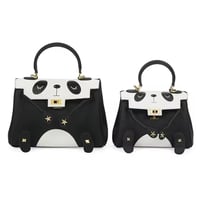 【2サイズ】pandaレザーバッグ