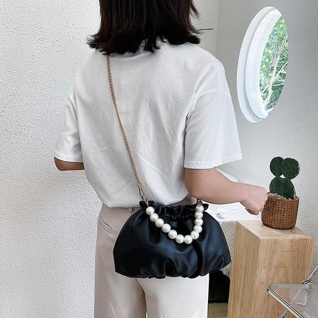 2wayパールチェーン パースバッグ 6色展開