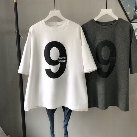 ナンバーナイン ルーズTシャツ 4色展開