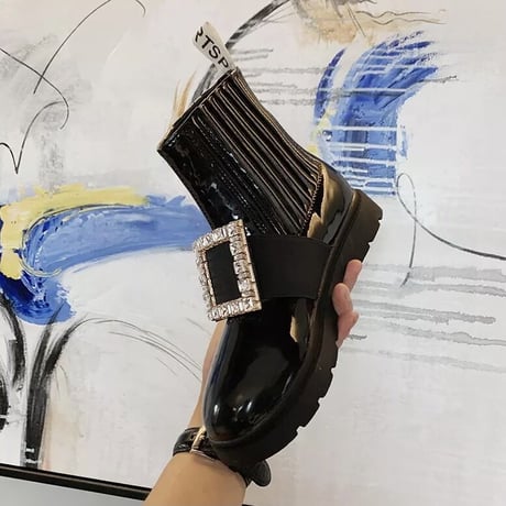 ベルトバックル ショートブーティ 3種類展開
