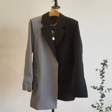 アシメデザイン ブレザージャケット