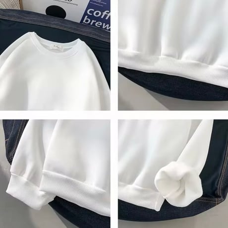 【Black Lサイズ即納】02ロゴガールスウェットトップス 2色展開