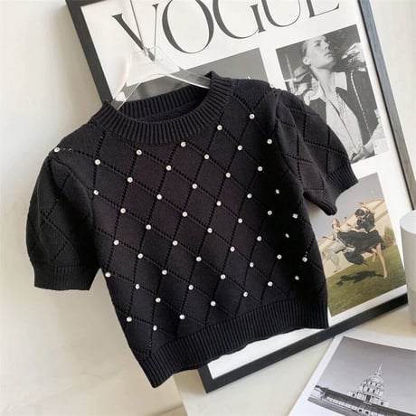 クロスストーン サマーニット 3色展開