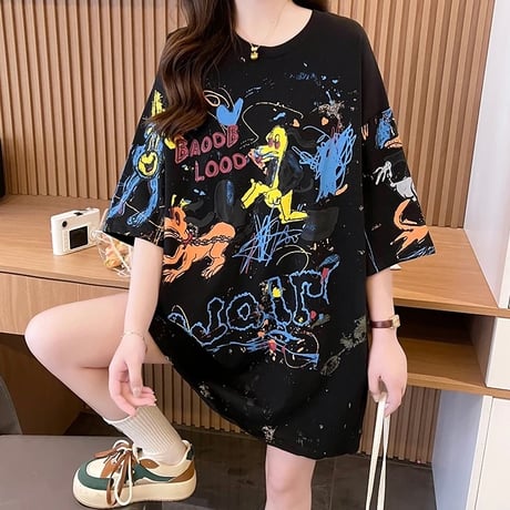 Baod ペイントTシャツ 3色展開