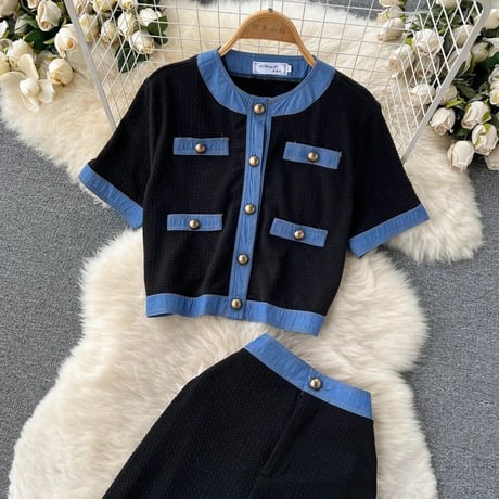デニムライン レトロセットアップ 2色展開
