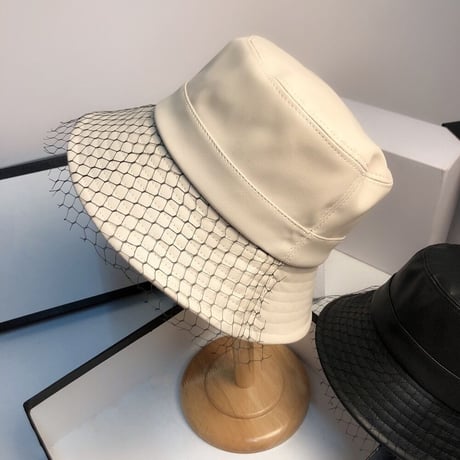 メッシュデザイン バケットハット 2色展開