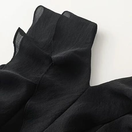 ベルト付き フリルショルダーオールインワン 2色展開