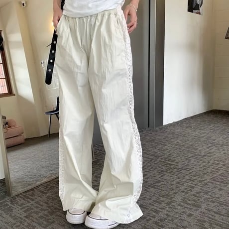 ポイントレース カジュアルパンツ