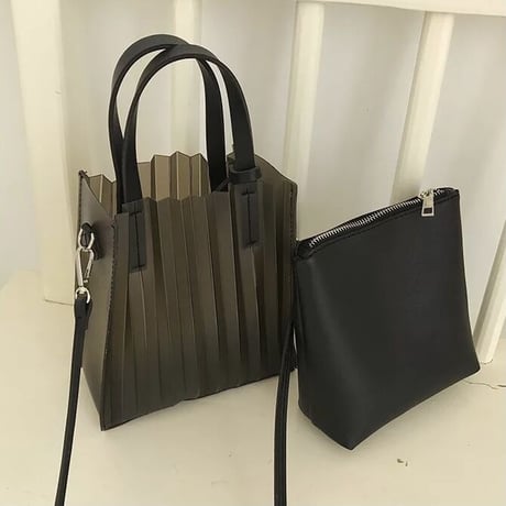 クリアストライプ バッグ 4色展開