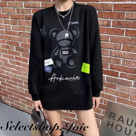 ワッフルベアー ルーズスウェット 2色展開