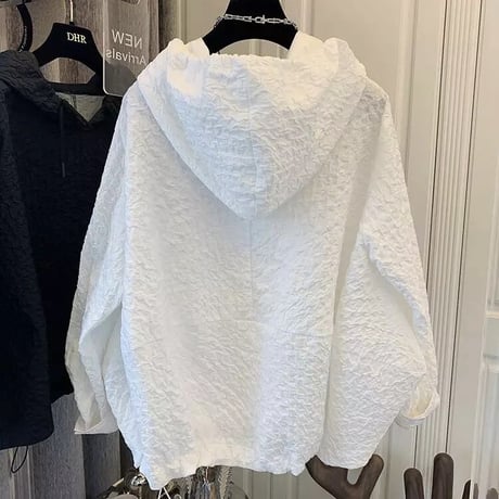 シンプルトレンディ フーディトップス 2色展開