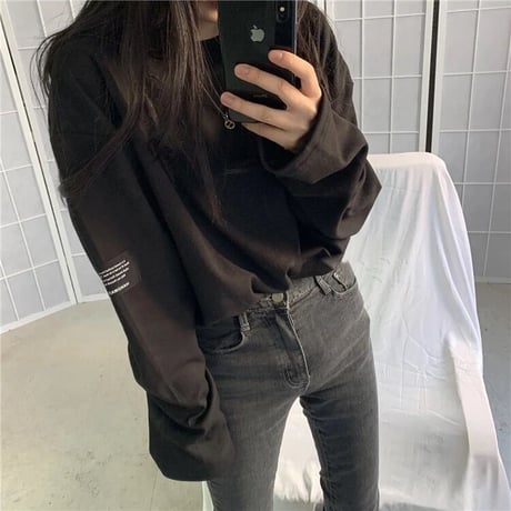 ブラックワッペン ロンT 3色展開