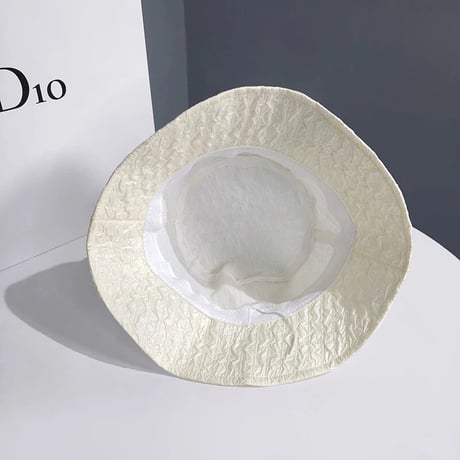 シルクシフォン バケットハット 4色展開