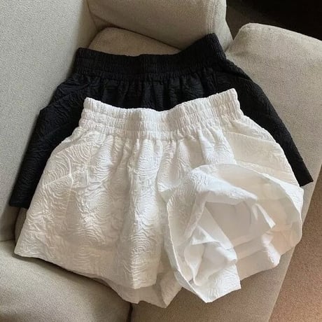 ジャガード ショートパンツ 2色展開