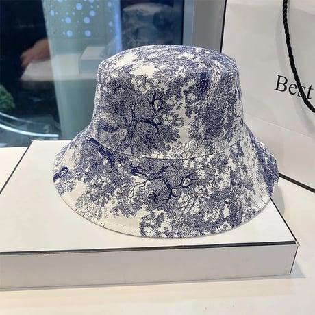 モダンプリント バケットハット 3色展開