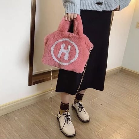 サークルロゴ チェーンファーバッグ 6色展開