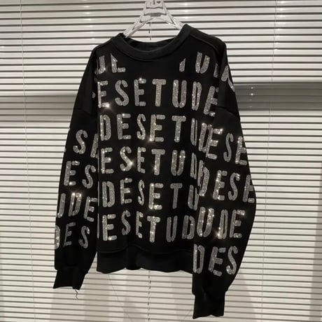 アルファベットストーン スウェットトップス 2色展開