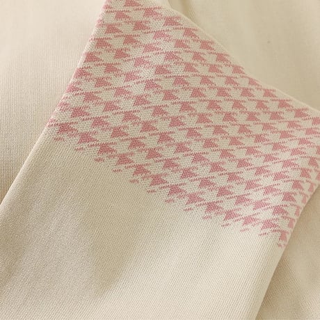 千鳥格子 ニットセットアップ 2色展開