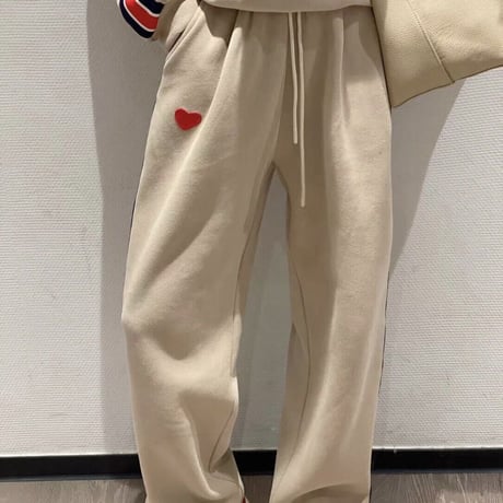 ハートライン スウェットセットアップ 3色展開