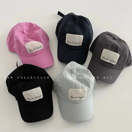 タグステッチ キャップ 5色展開