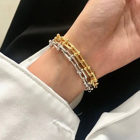 フープブレスレット 2色展開