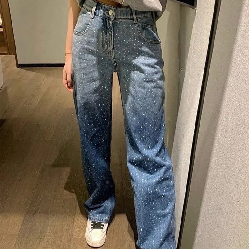 ラインストーン グラデーションデニム | Selectshop.Joie