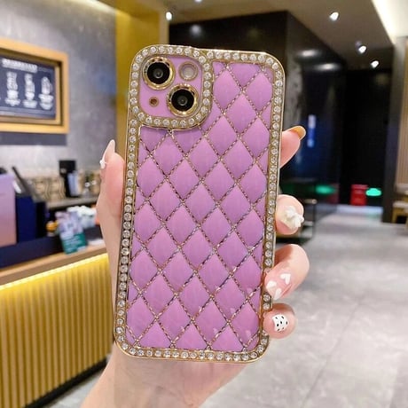 クリスタルストーン クロスiPhoneケース 7色展開