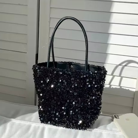 2wayスパンコールバッグ 4色展開