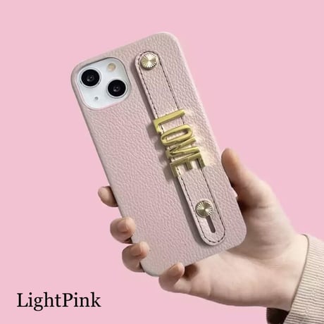 【文字入れ】カスタムレザー iPhoneケース 9色展開