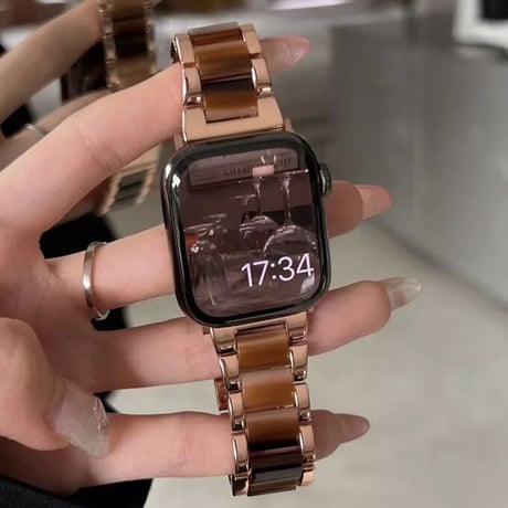 アップルウォッチ メタルカラーバンド 3色展開