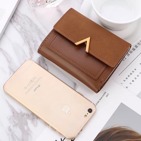 Vモチーフ ミニウォレット 6色展開