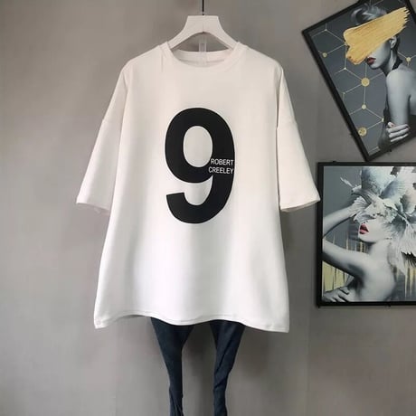 ナンバーナイン ルーズTシャツ 4色展開