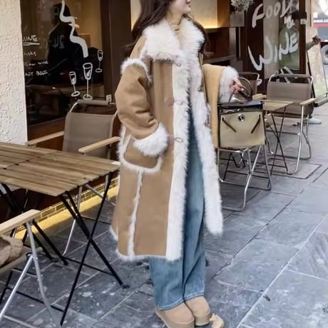 シープスキンファーコート