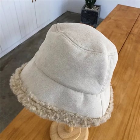 ボアバケットハット 4色展開